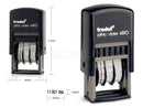 Self-Inking 1-Line Date Stamp - 20X3.8MM