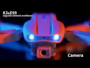 E99 Pro Drone Dual Camera WiFi FPV Foldable RC Quadcopter Altitude Hold