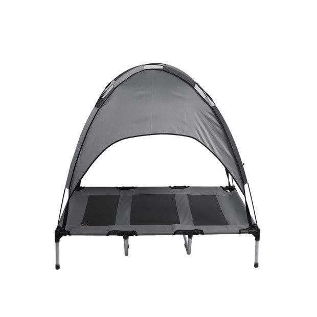 Elevated Pets Dogs Bed Raised Pet Cots Outdoor Camping Tent Sun Shade Canopy