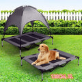 Elevated Pets Dogs Bed Raised Pet Cots Outdoor Camping Tent Sun Shade Canopy