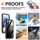Samsung Galaxy A14 4G/5G Waterproof Case Redpepper Full Protection