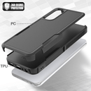 Samsung Galaxy S20 FE Dual Layer Armor Hard Case – Black