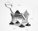 French Fries/Chips Vegetable/Fruit Strip Maker with 4 Blades