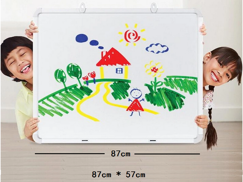 Whiteboard Magnetic Whiteboard 87X57CM 2 Sides Quality