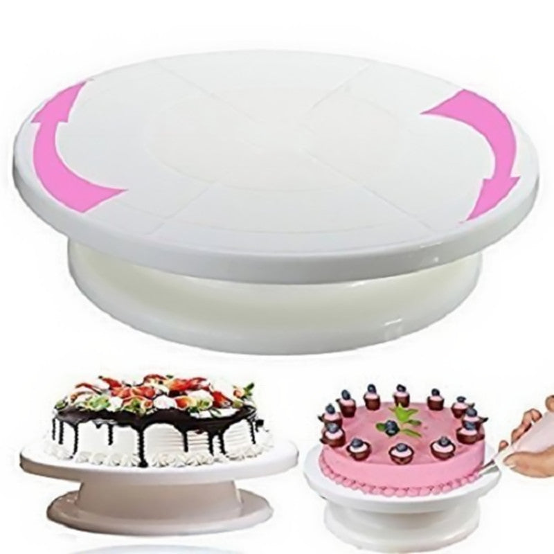 360° Rotatable Cake Decorating / Display Turntable