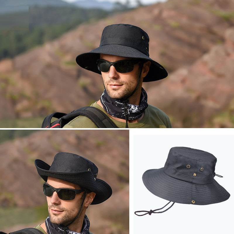 Sun Hat Bucket Outdoor Fishing Hiking Cap UV Protection