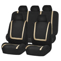 Car Seat Cover 5 Seater Full Set Front Rear Cushion Mat Protecto Polyester