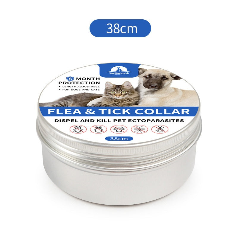 Flea and Tick Collar for Cats, 8-month Flea and Tick Collar for Cats 38cm