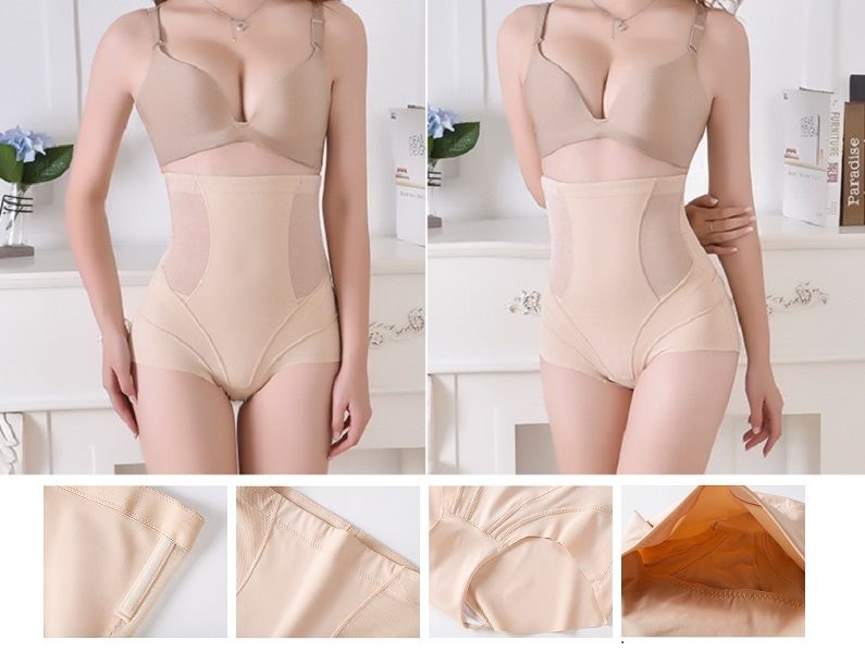 Hip Lift Ladies High Waist Slimming Underwear Body Shaper Tummy Control XXL