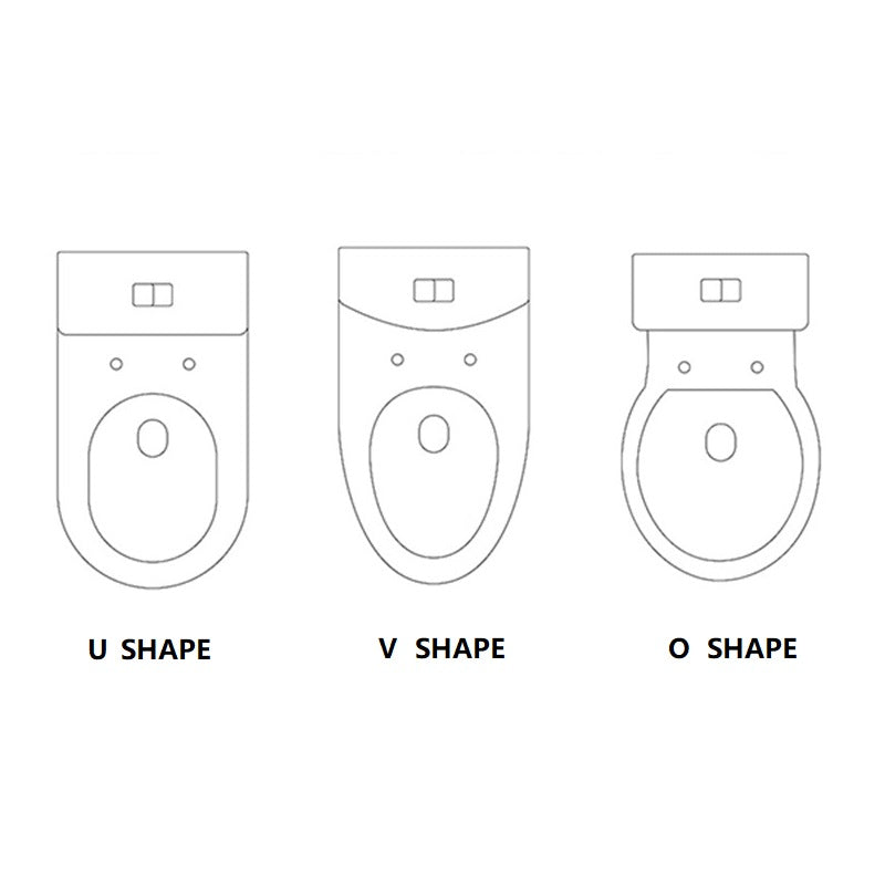 Duroplast Toilet Seat U/V/O SHAPE Soft Close