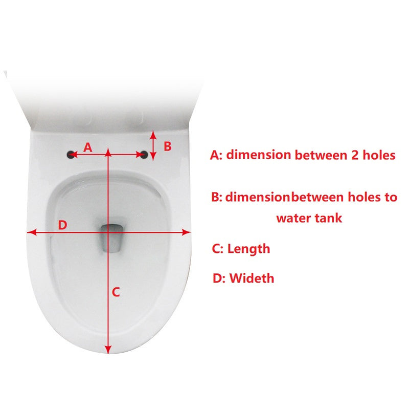 Duroplast Toilet Seat U/V/O SHAPE Soft Close
