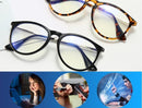 GLOSS BLACK Glasses Anti Blue Light Blocking Eyeglasses Reading Eyewear