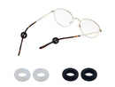 5 Pairs Clean Eyeglasses Silicon Antislip Holder Glasses Cover Ear Hook Retainer