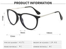 GLOSS BLACK Glasses Anti Blue Light Blocking Eyeglasses Reading Eyewear