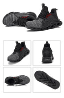 Steel Toe Work Shoes Safety Sneakers Industrial Shoes Lightweight Puncture Proof