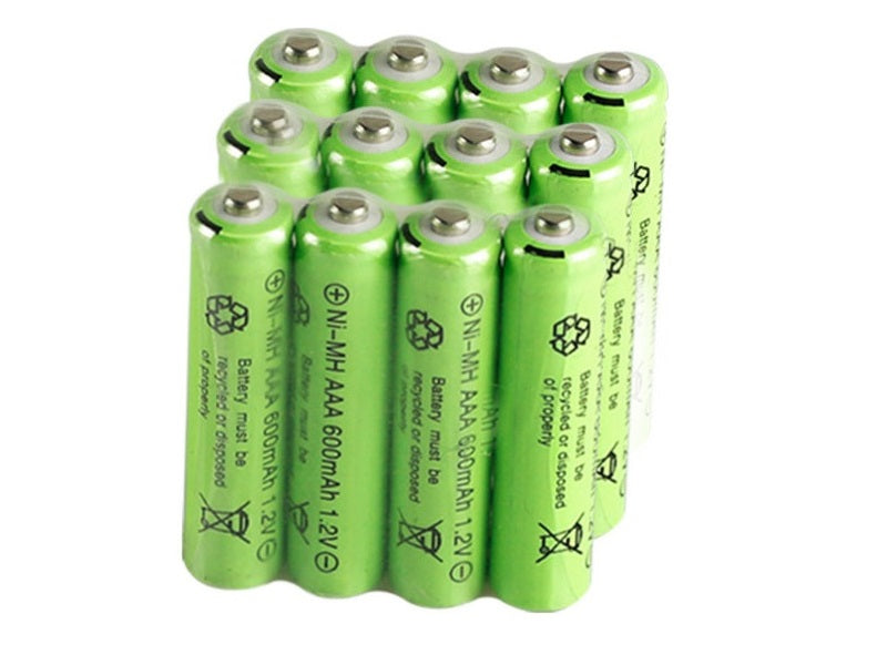 8Pcs 1.2V AAA Rechargeable Battery 600mAh Rechargeable Ni-MH Batteries