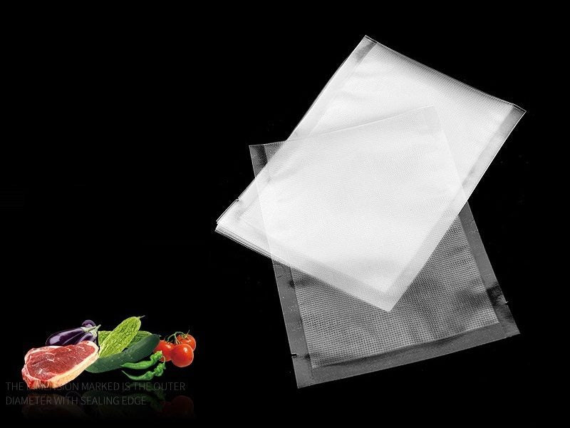 Textured Vacuum Seal Bags Pre-cut Food Storage Saver Bags Size XS-L