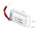 3.7V 380mAh Li-Po Rechargeable Battery for Drone