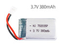 3.7V 380mAh Li-Po Rechargeable Battery for Drone