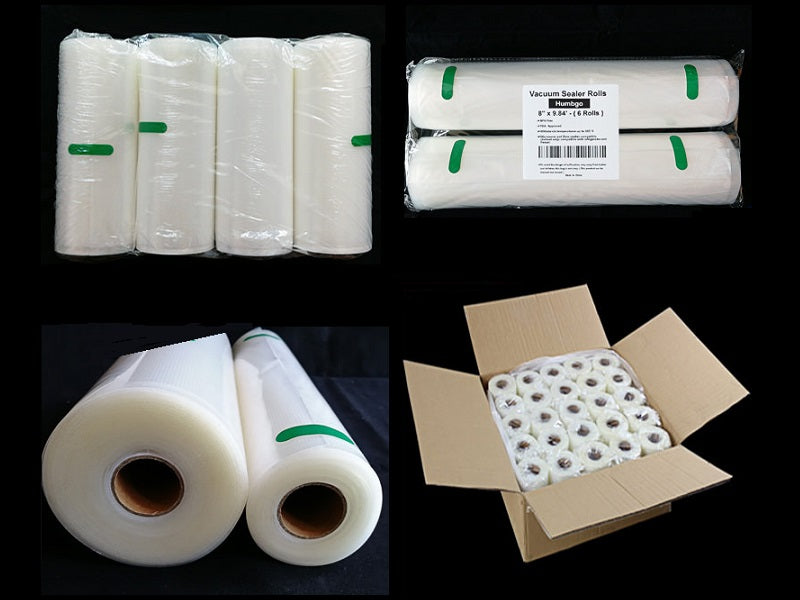 (2 Roll) 30*500cm Vacuum Sealer Bag Roll
