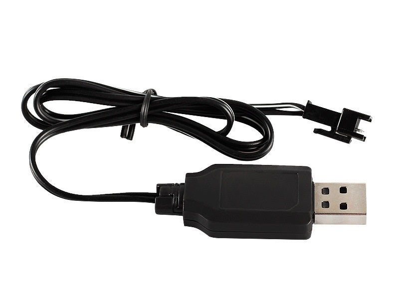 3.7V USB SM-2P Charging Cable for Car or Boat Black