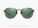 BLACK/ DARK GREEN HD Polarized Lens Sunglasses Anti-Blue Ray Hydrophobic