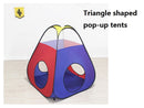 4PCS Pop-Up Square Triangle Tunnel Play Tent Kit Set