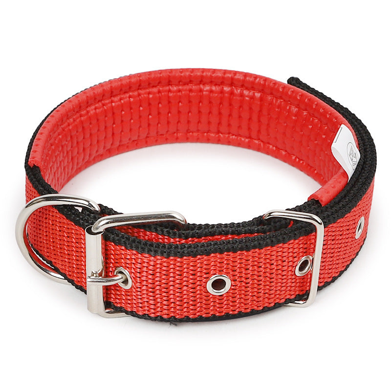 Nylon Dog Collar Multi Colours 4 * 70CM