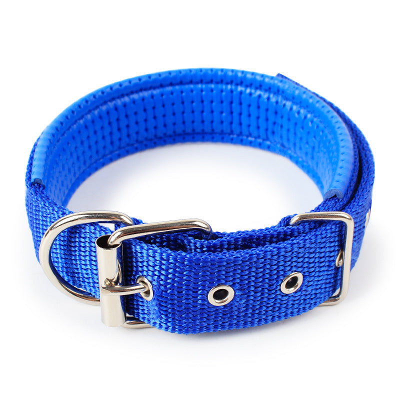 Nylon Dog Collar Multi Colours 4 * 70CM