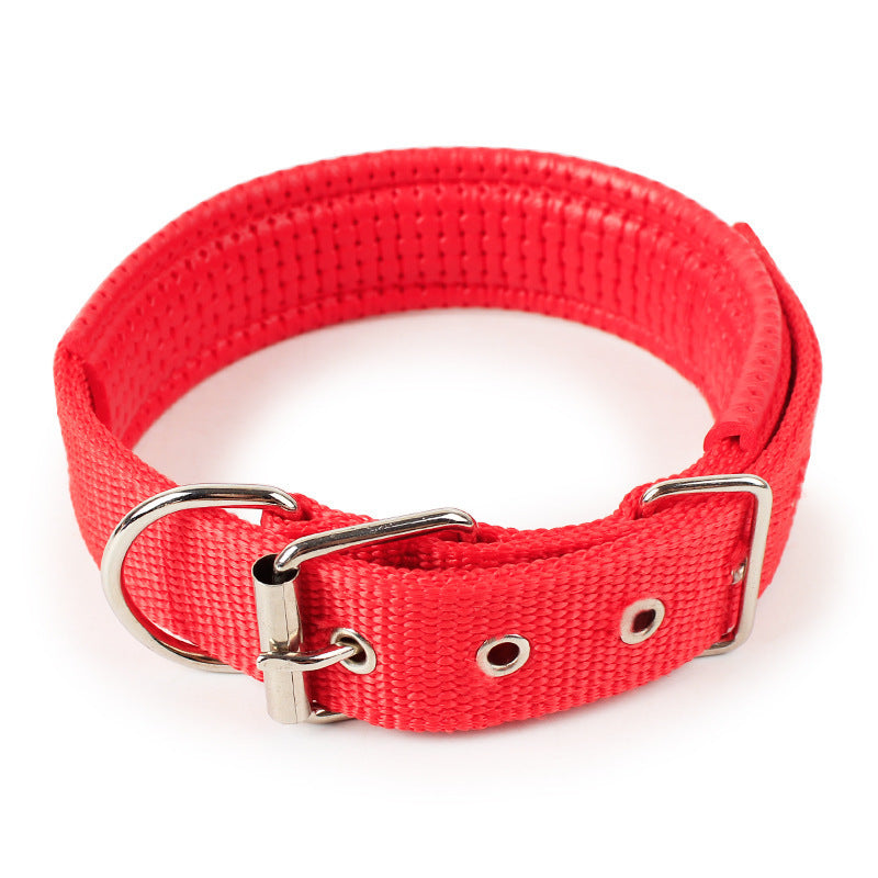 Nylon Dog Collar Multi Colours 4 * 70CM