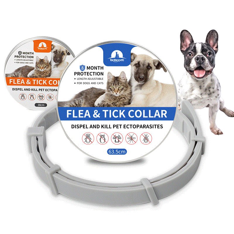 Flea and Tick Collar for Cats, 8-month Flea and Tick Collar for Cats 38cm