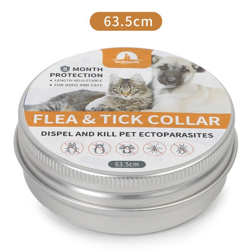 Flea and Tick Collar for Cats, 8-month Flea and Tick Collar for Cats 38cm