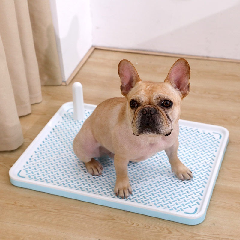 Dog Potty Tray Toilet Training Pads Holder Litter Box Pee Pad Holder