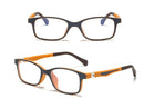 Kids Anti-Blue Light Glasses Square Frame Protect Eyesight for Boys Girls
