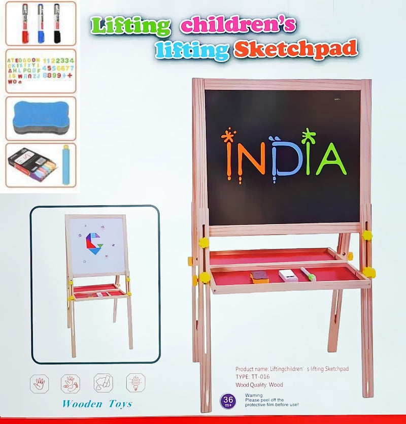 Double-Sided Magnetic Art Easel Dry Easel