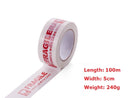 FRAGILE Packaging Tape - (5 Rolls) 48MM