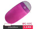 230*100CM SINGLE Sleeping for Camping 3 Season Sleeping Bag PINK