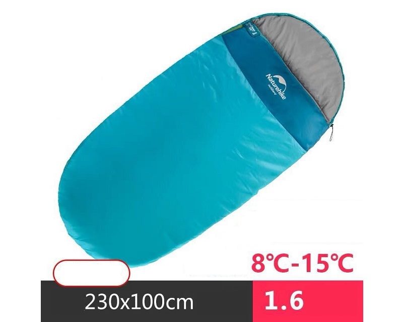 230*100CM SINGLE Sleeping for Camping 3 Season Sleeping Bag BLUE