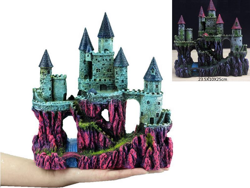 Fish Tank Decoration / Aquarium Ornament, CASTLE