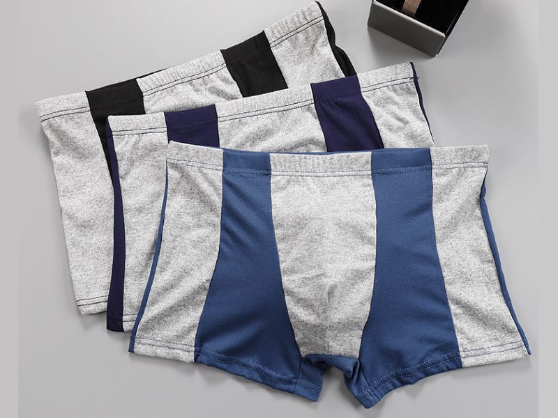 4pcs * Men‘s Boxer Briefs Underwear Trunks