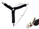 4pcs Adjustable Triangle Bed Mattress Sheet Holder Straps Clips Gripper Fastener