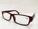 Reading Glasses Readers Rectangular Business Plastic Frame Unisex 3.0