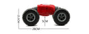 4WD Remote Control Stunt Transforms Car with Light