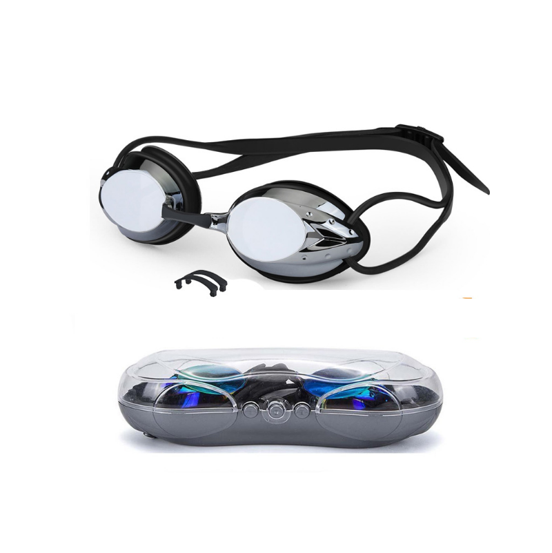 YOUTH ANTI-FOG SWIMMING RACING GOGGLES ONE SIZE