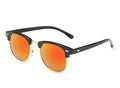 Orange Mirror Lens HD Polarized Lens Sunglasses Anti-Blue Ray Hydrophobic