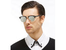SILVER Mirror Lens HD Polarized Lens Sunglasses Anti-Blue Ray Hydrophobic