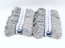 (60 Pairs) Thin Ankle Socks - GREY - M7-11/ W8-12