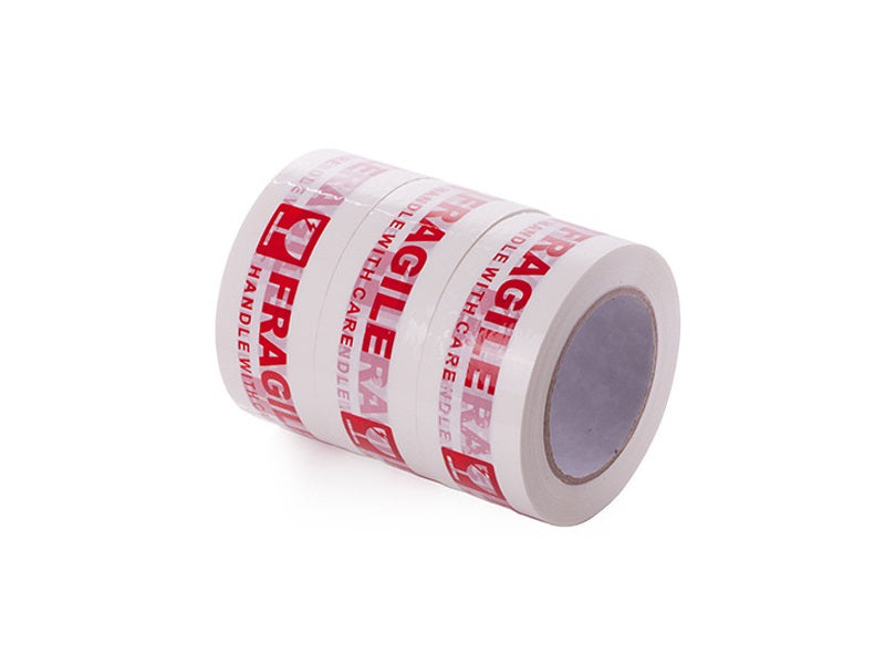 FRAGILE Packaging Tape - (5 Rolls) 48MM