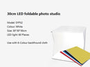 30cm PVC Foldable Photography STUDIO LED Light Tent, Medium