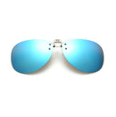 Night Vision Anti Glare Polarized Clip On Driving Glasses Sunglass